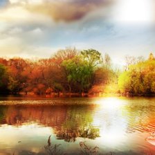 Схема вышивки «пейзаж 1»