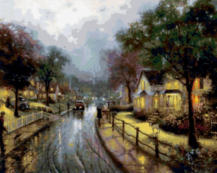 Художник Томас Кинкейд - картина, живопись, искуство - предпросмотр