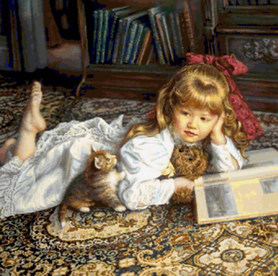 Девушка на этаж - характер - предпросмотр