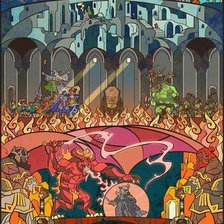 Схема вышивки «Мория»