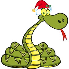 Схема вышивки «Год Змеи»