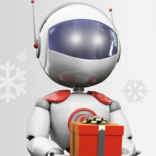 Схема вышивки «С Новым годом!»