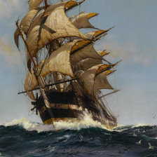 Схема вышивки «кораблик3»