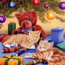 Схема вышивки «Новогоднее»