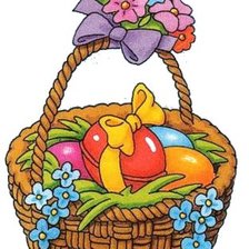 Схема вышивки «корзиночка»