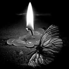 Схема вышивки «Свеча»