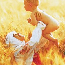 Схема вышивки «мать и дитя»