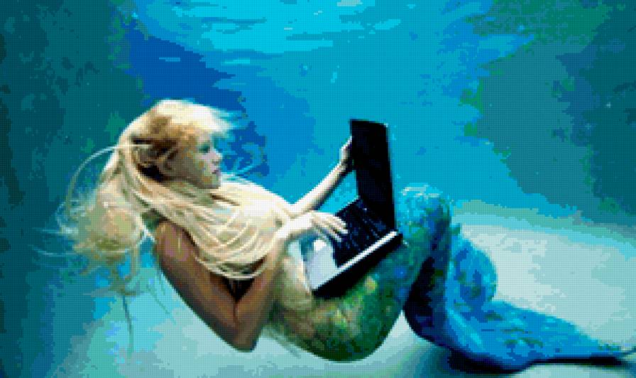 серия "стиль-русалка" - девушка, рыбы, морские, хищные, море, сирены, модно, русалки - предпросмотр