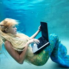 Схема вышивки «серия "стиль-русалка"»