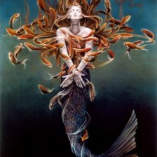 Схема вышивки «серия "стиль-магия русалки"»