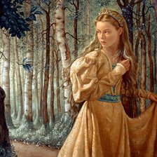 Схема вышивки «принцесса»