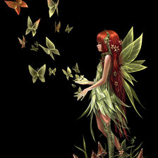 Схема вышивки «Фея»