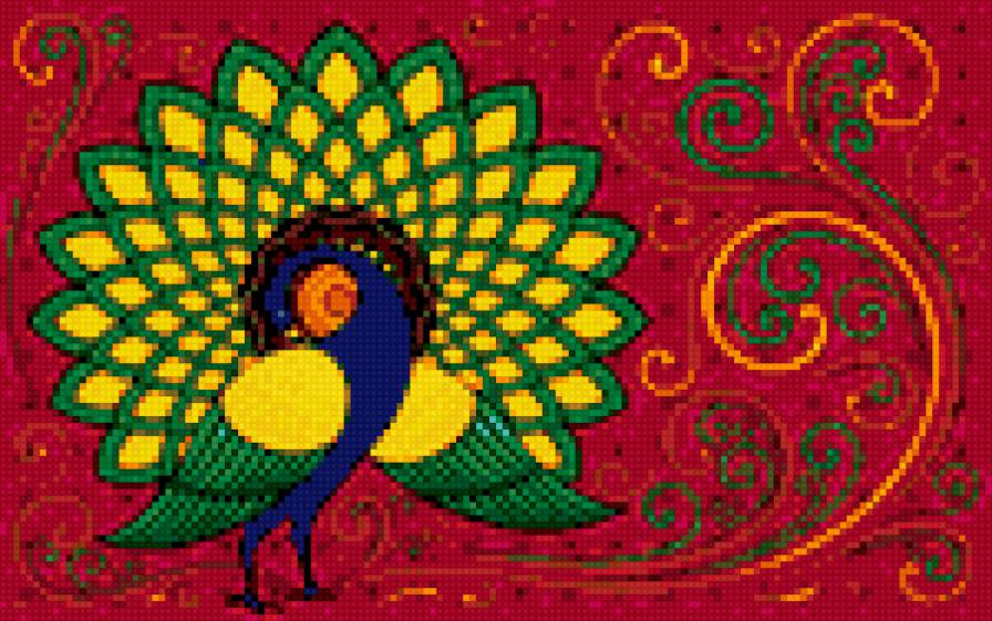 образец 1 - этнические мотивы - предпросмотр