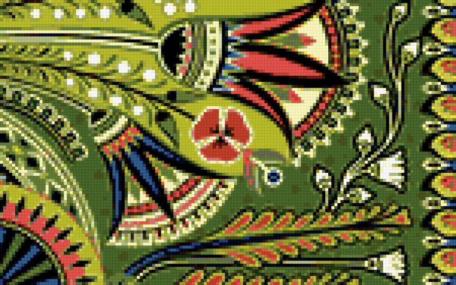 образец 5 - этнические мотивы - предпросмотр