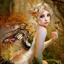 Схема вышивки «фея2»