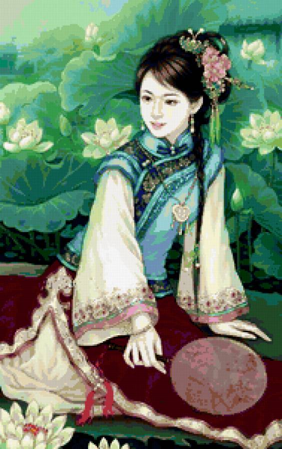 японка - женщина, девушка, японка - предпросмотр