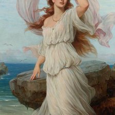 Схема вышивки «женский образ в живописи»