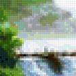 Предпросмотр схемы вышивки «пейзаж» (№206572)