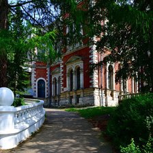 Схема вышивки «пейзаж»