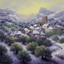 деревушка в горах