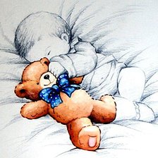 Схема вышивки «Малыш»