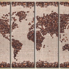 Схема вышивки «кофе»