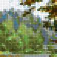 Предпросмотр схемы вышивки «лесной пейзаж» (№207352)