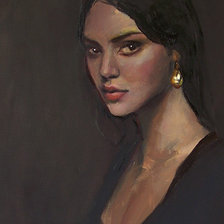 Схема вышивки «портрет»