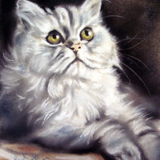 Схема вышивки «Размышления.»