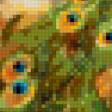 Предпросмотр схемы вышивки «павлины» (№207810)
