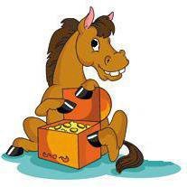 Схема вышивки «Год лошади»