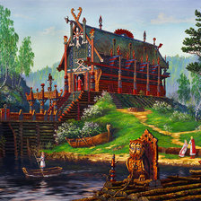 Схема вышивки «славяне»