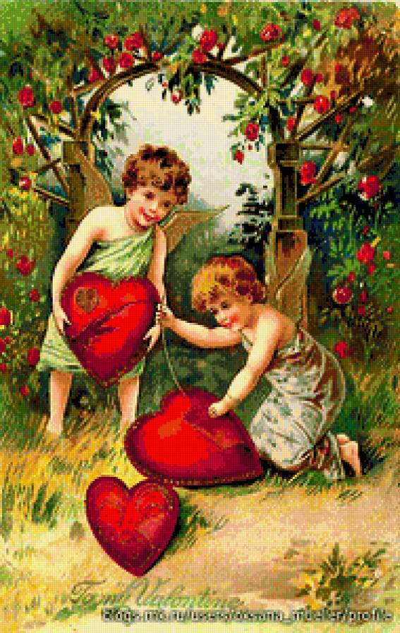ко Дню Святого Валентина - валентинки, сердечки, валентинка, любовь - предпросмотр