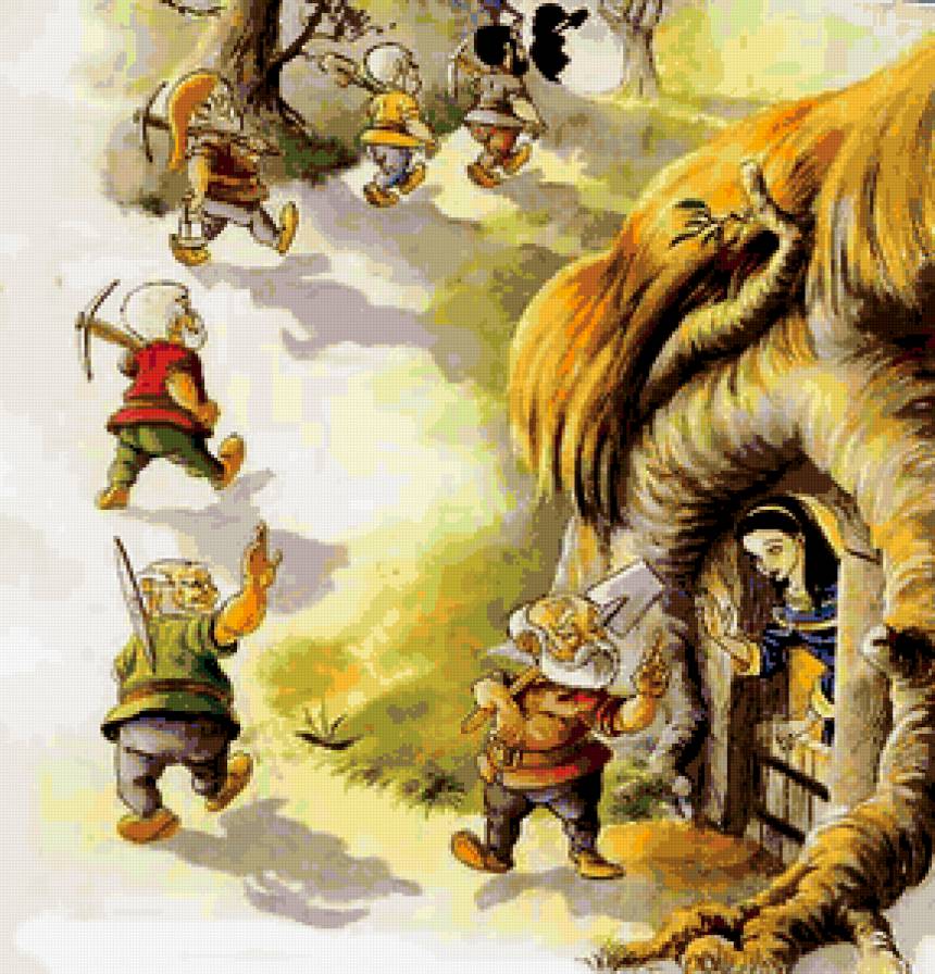 белоснежка - сказки - предпросмотр