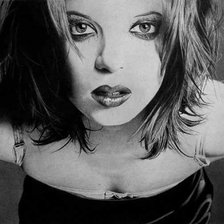 Схема вышивки «Портрет девушки.»