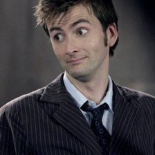 Схема вышивки «Tenth Doctor»