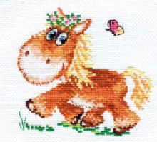 Схема вышивки «Лошадка»