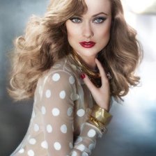 Схема вышивки «Olivia Wilde»