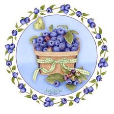 Схема вышивки «Черника»