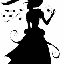 Схема вышивки «Силуэт»