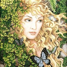 Схема вышивки «Нимфа»