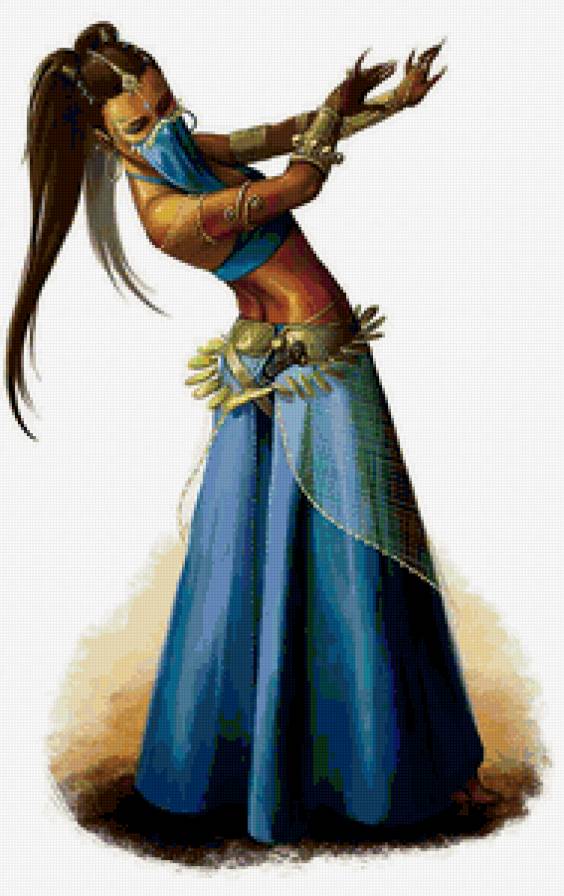 танцовщица - девушка, восток, танец - предпросмотр