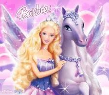Схема вышивки «Барби и Волшебство Пегаса»