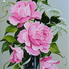 Схема вышивки «РОЗЫ»