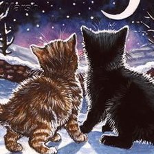 Схема вышивки «лунная прогулка»