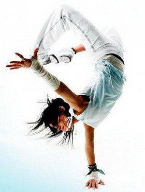 Современные танцы - молодежь, девушка, танец - оригинал