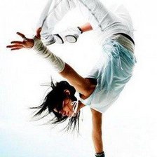 Схема вышивки «Современные танцы»