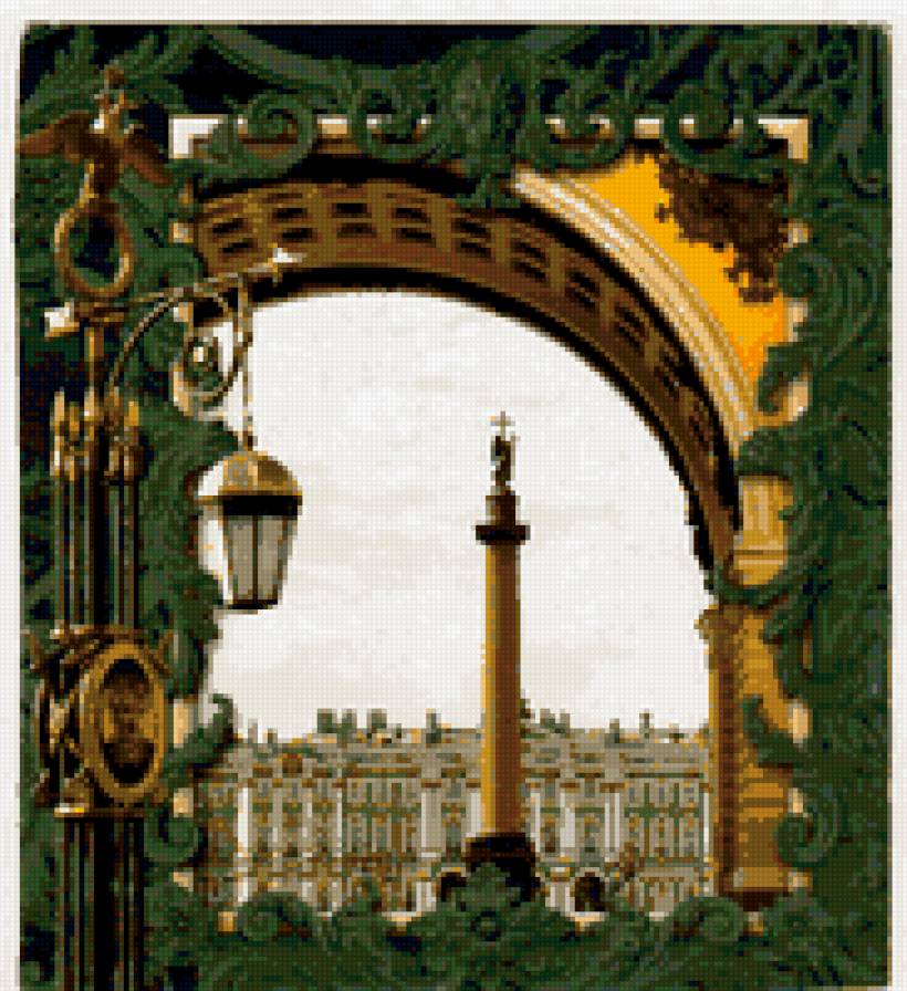 Эрмитаж - дворцовая площадь, питер - предпросмотр