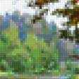 Предпросмотр схемы вышивки «ОПУШКА ЛЕТНЕГО ЛЕСА» (№209102)