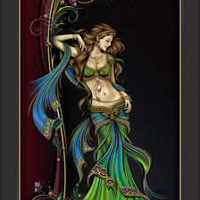 Схема вышивки «Богиня»